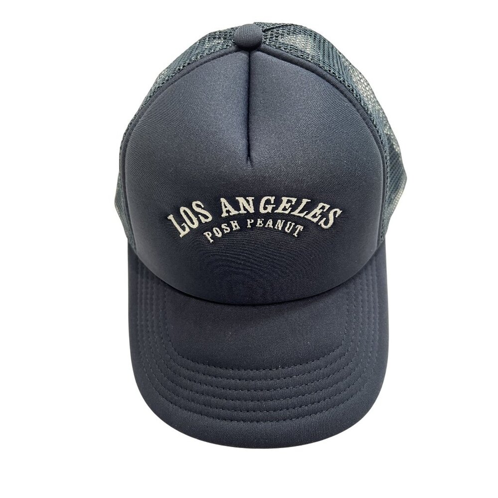 Posh Peanut Adult Varsity Cap in Varsity Navy Blue